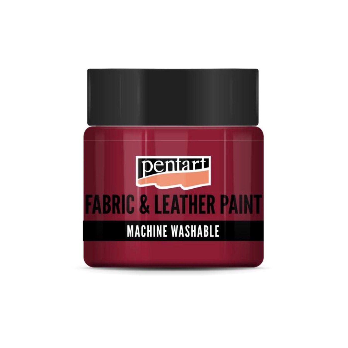 Barva na textil a kůži, 50 ml, červená