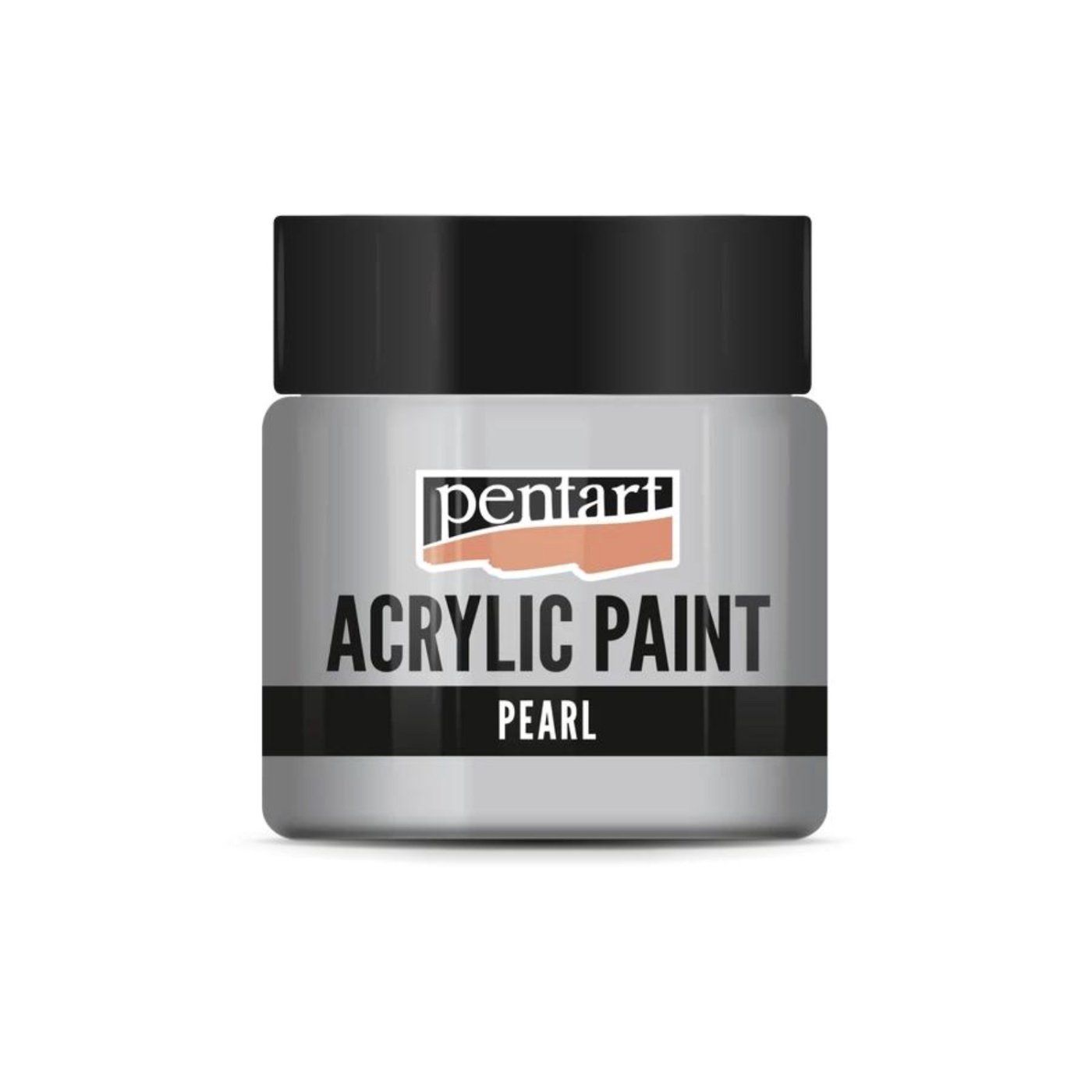 Akrylová barva perleťová 50 ml, stříbrná