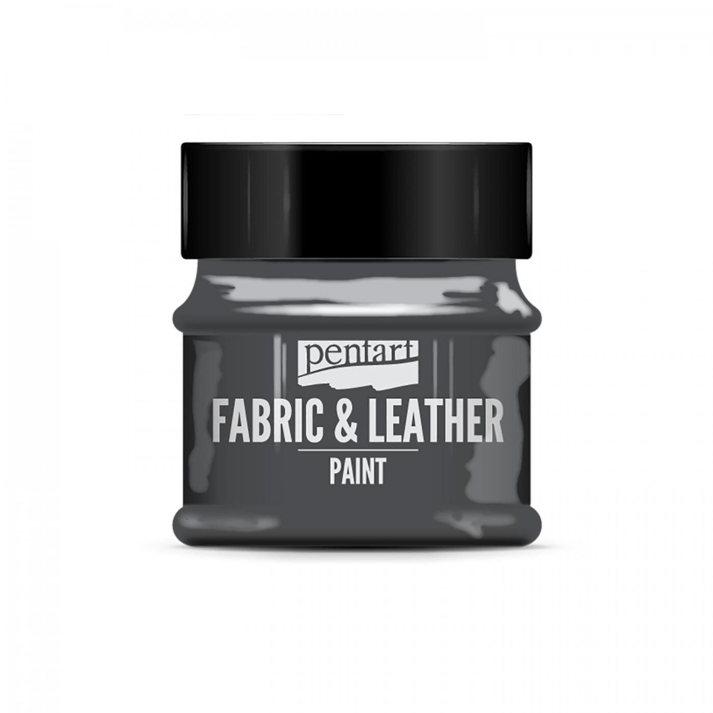Barva na textil a kůži, 50 ml, Glitrové grafitová
