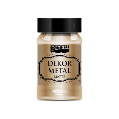 Dekor Metal matná 100 ml, bronzová