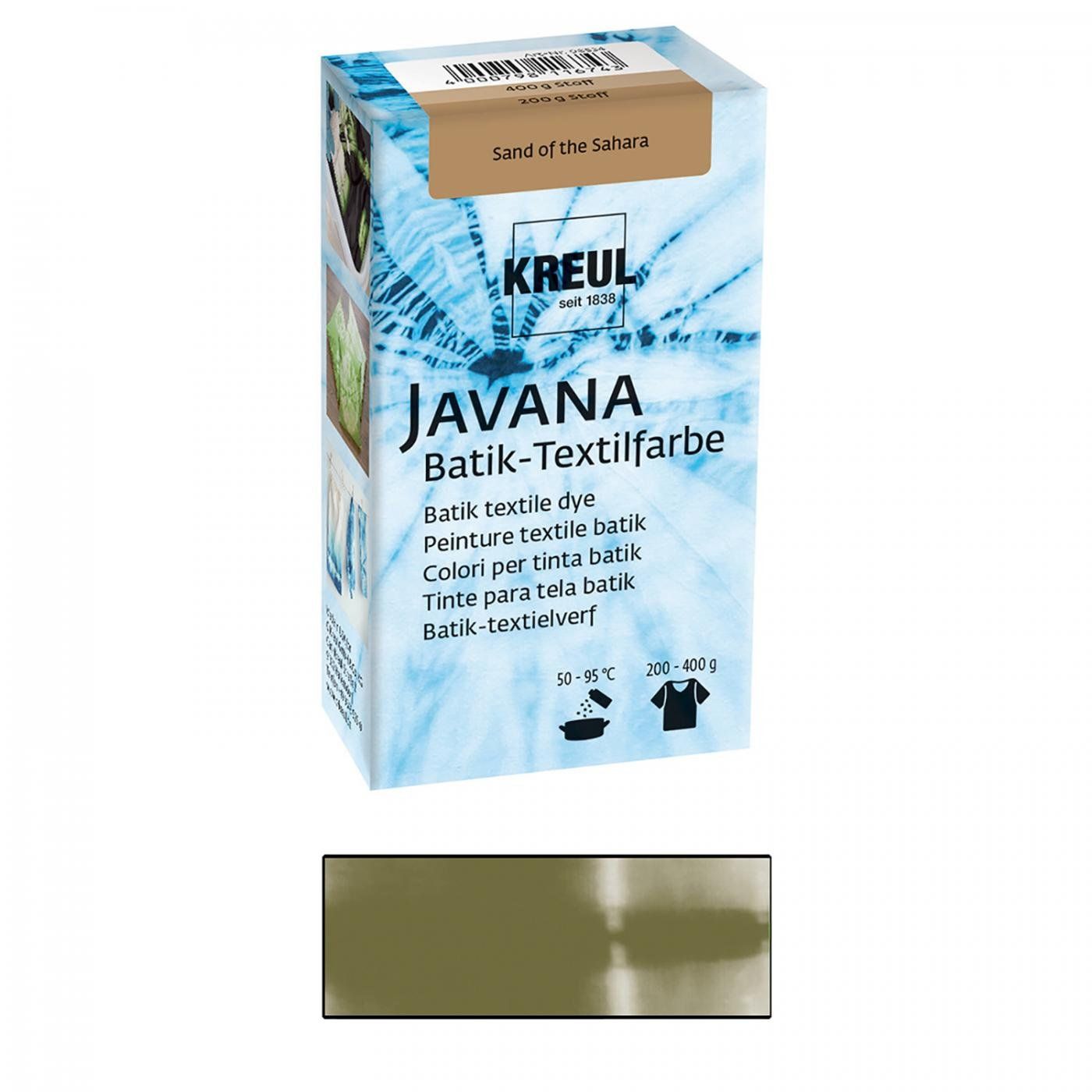Batikovací barva JAVANA, KREUL, 70 g olivová