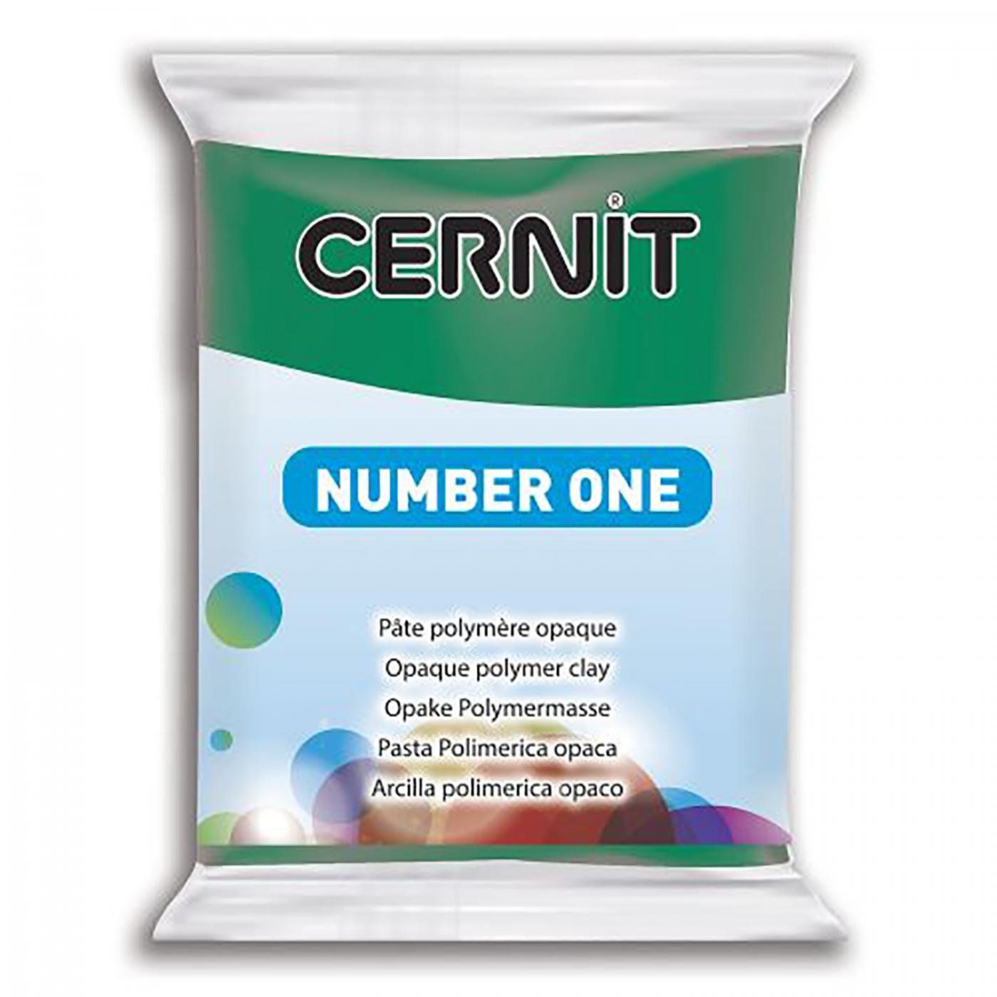 CERNIT Number One 56g, 620 smaragdově zelená
