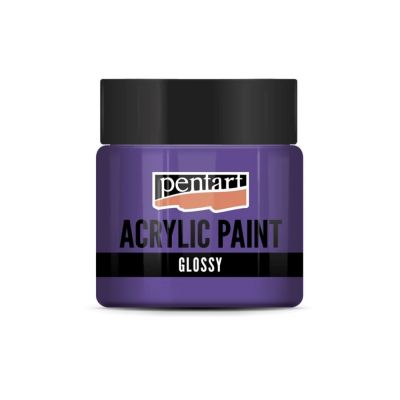 Akrylová barva lesklá 50 ml, šeříková