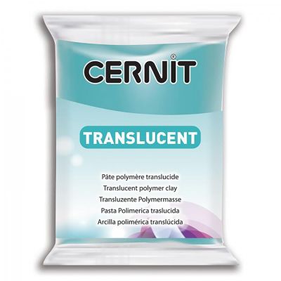 CERNIT Translucent 56g, 080 stříbrné třpytky