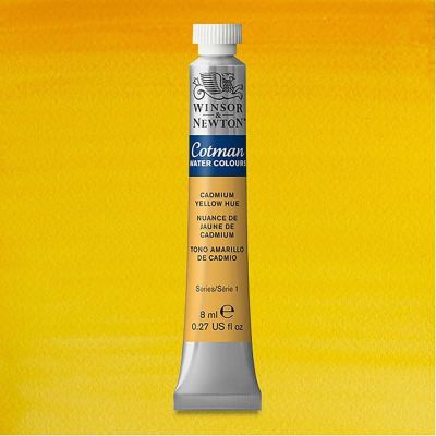 Winsor & Newton, Cotman, akvarel, Cadmium Yellow Hue