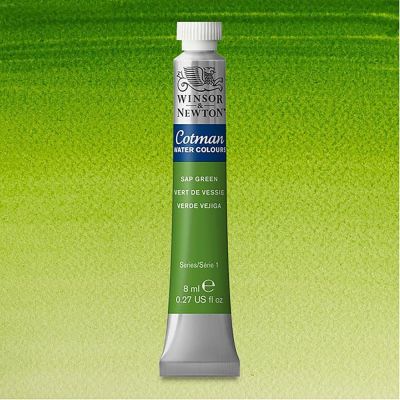 Winsor & Newton, Cotman, akvarel, Sap Green