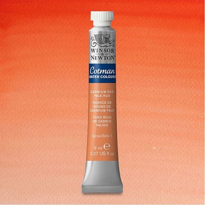Winsor & Newton, Cotman, akvarel, Cadmium Red Pale H