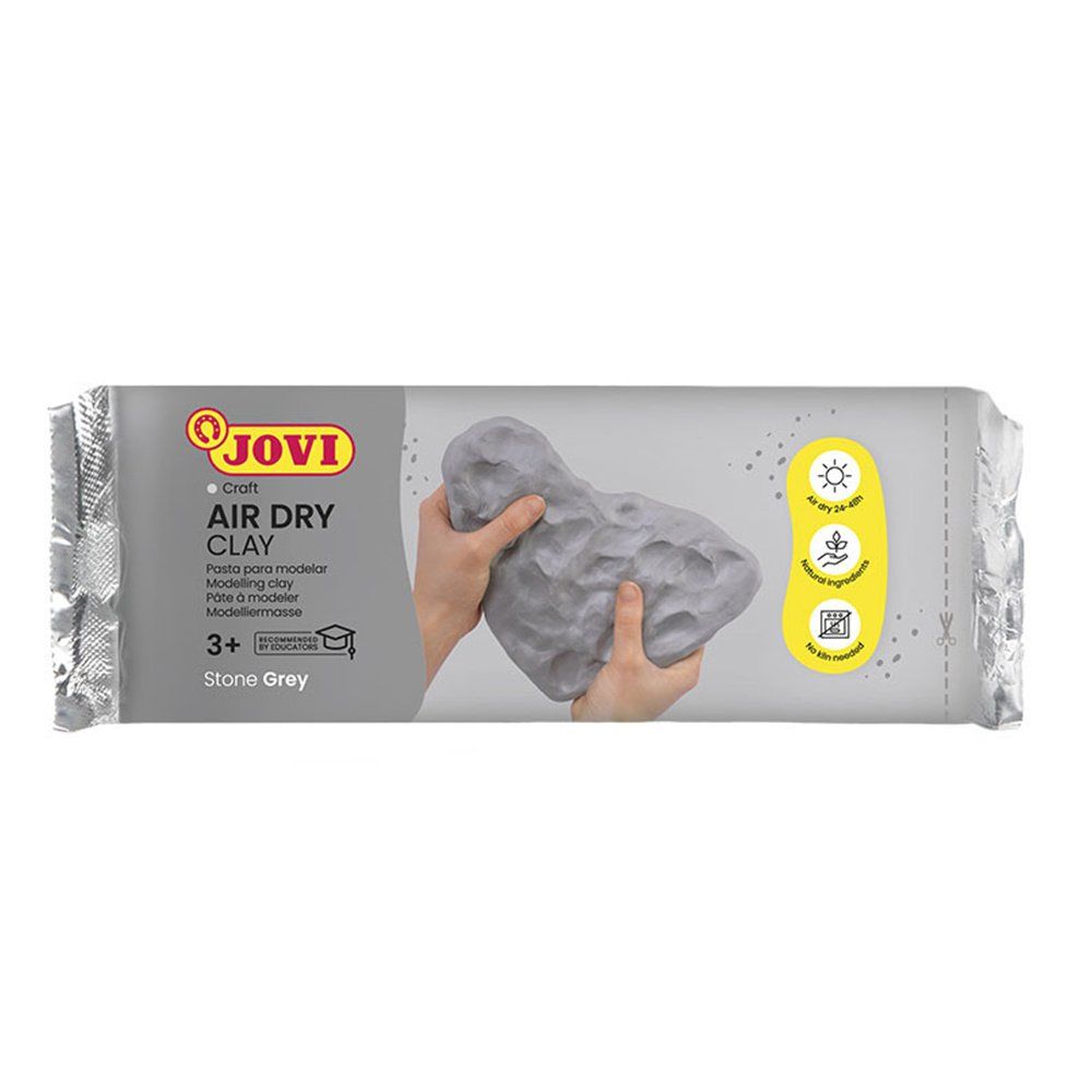 Samotvrdnoucí modelovací hmota JOVI 250g, šedá