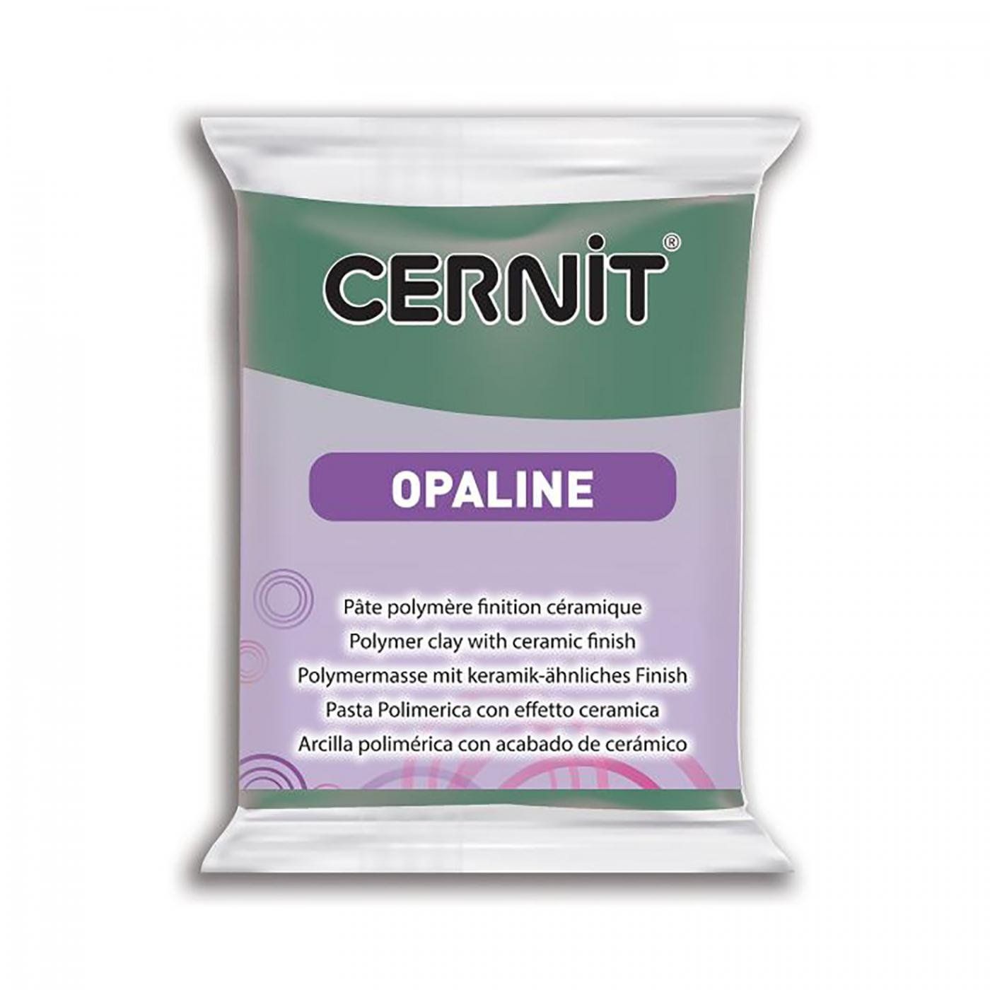 CERNIT Opaline 56g keramický vzhled, 637 zelená