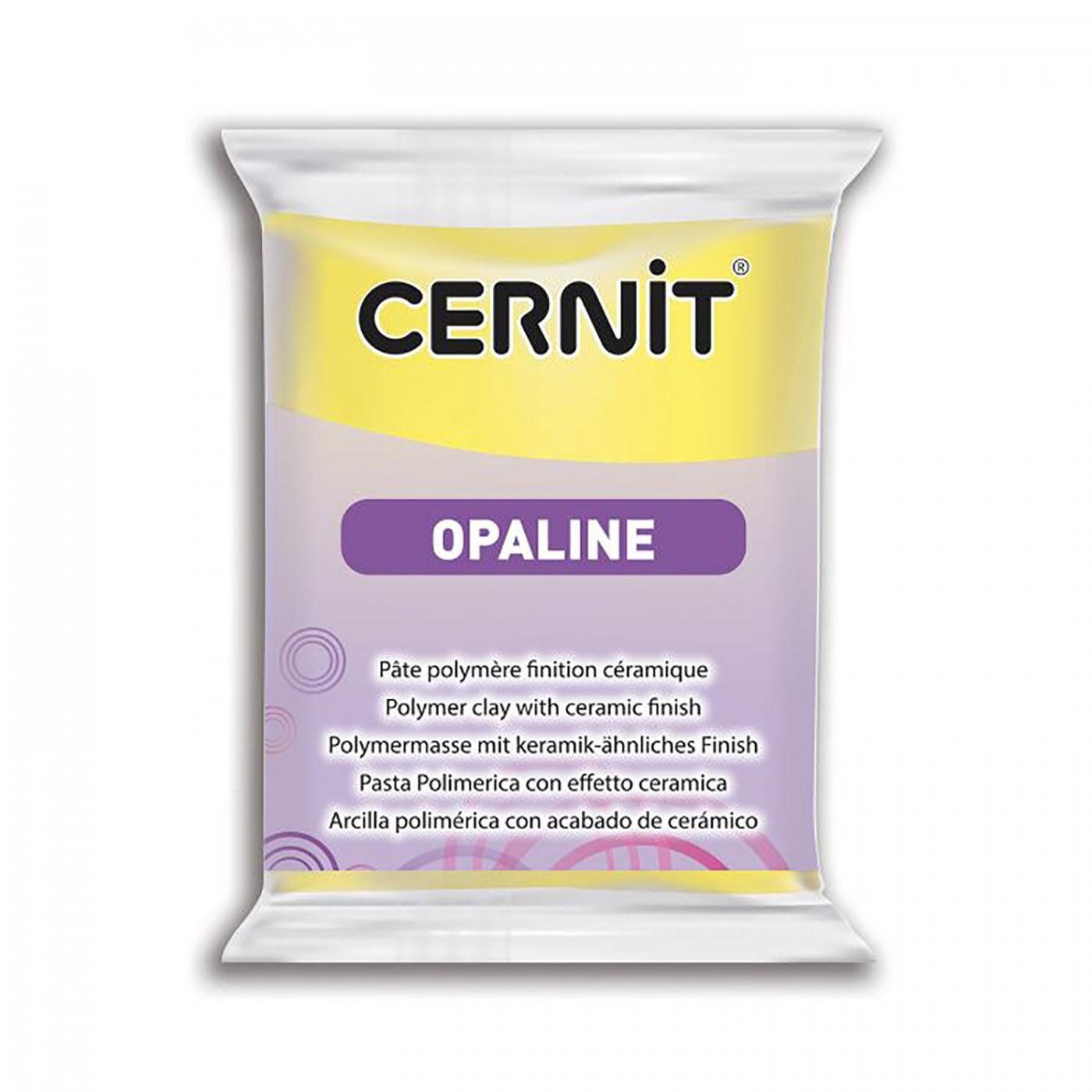 CERNIT Opaline 56g keramický vzhled, 717 žlutá