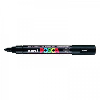 Popisovač Uni POSCA PC-5M, 2,5 mm, černá