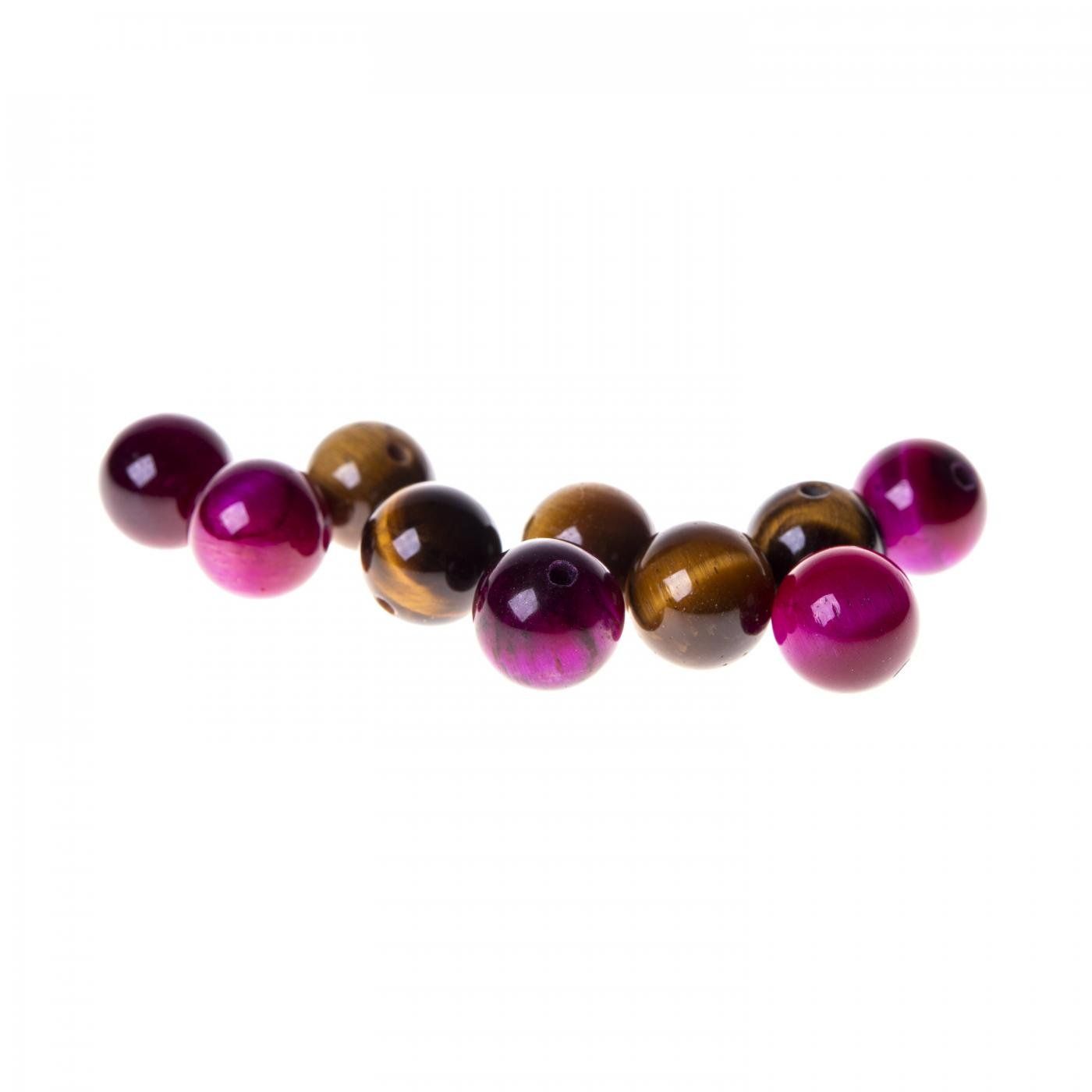 Tygří oko 8 mm, barvený přírodní minerál