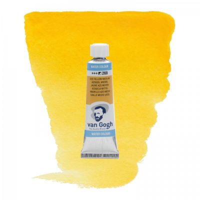 Van Gogh Akvarelová barva, 10 ml, Azo Yellow Medium
