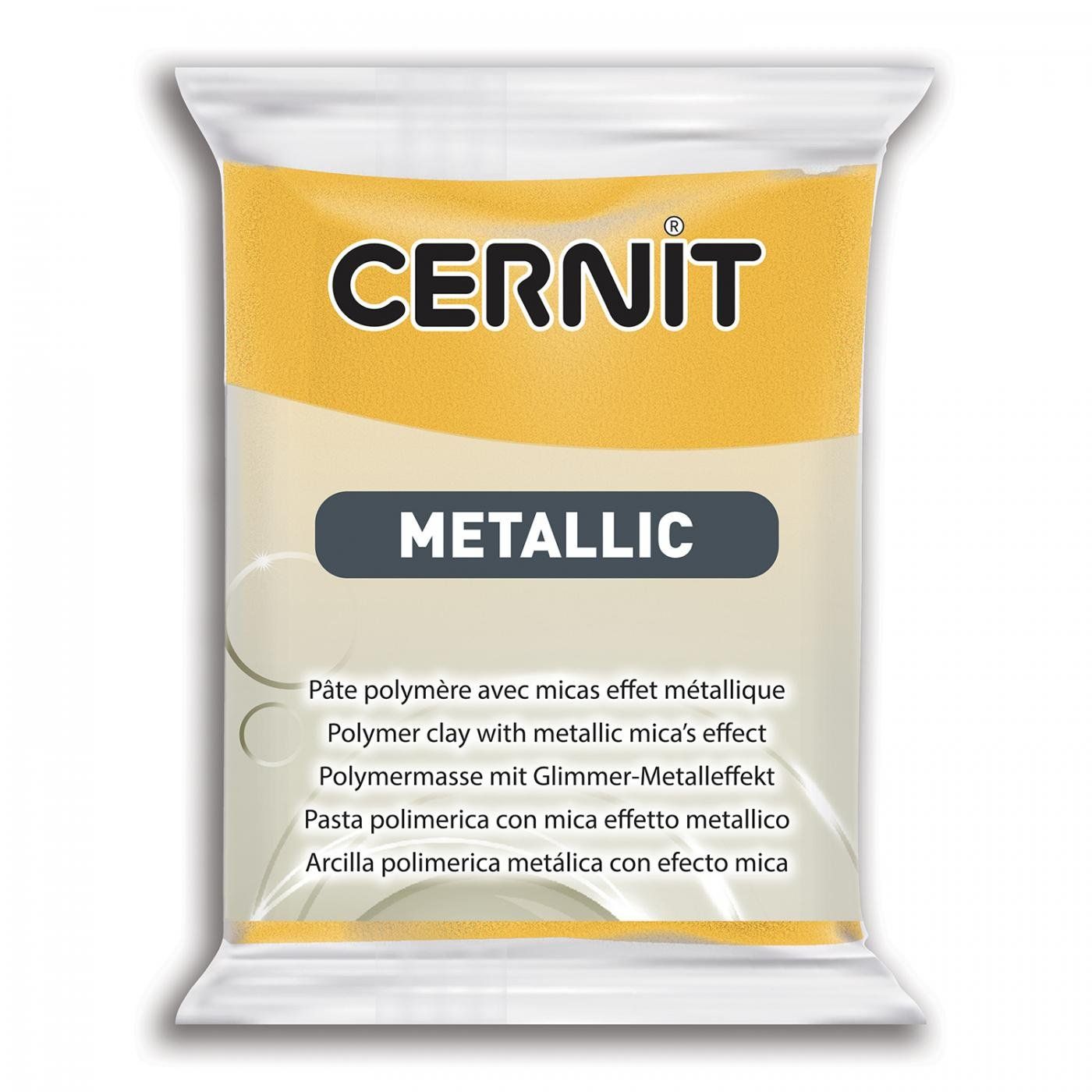 CERNIT Metallic 56g, 700 žlutá