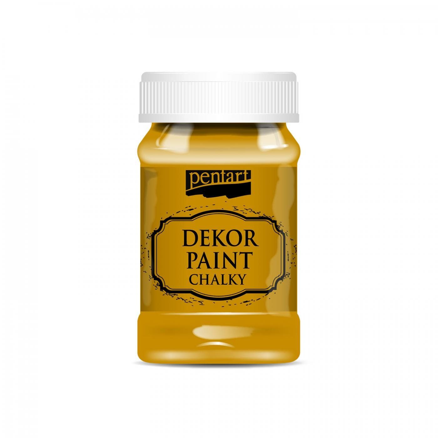Dekor Paint Soft 100 ml, hořčicová žlutá