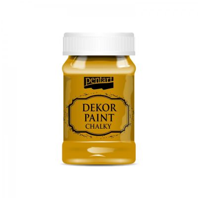 Dekor Paint Soft 100 ml, hořčicová žlutá