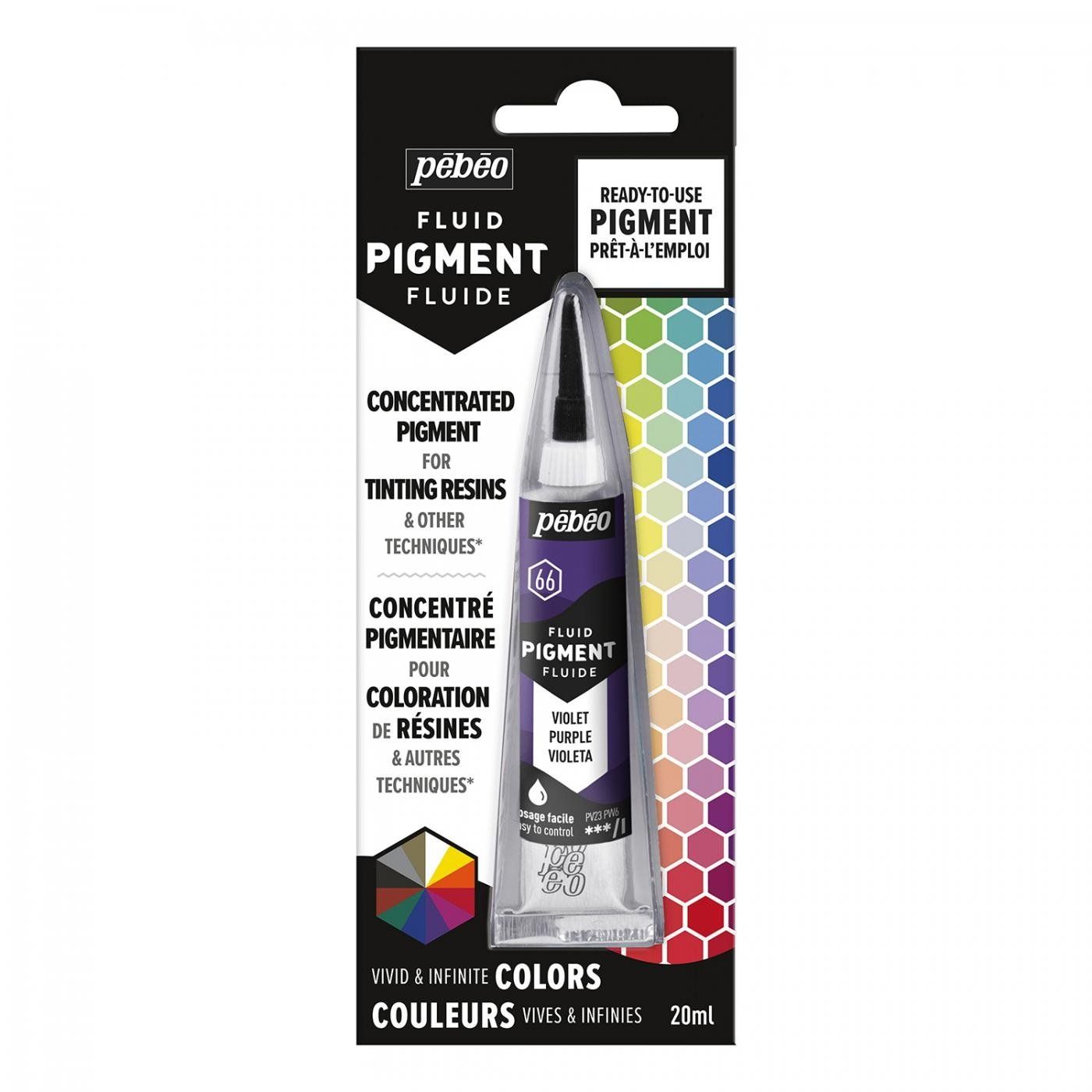 PEBEO tekuté barvivo do pryskyřice, 20 ml, fialová
