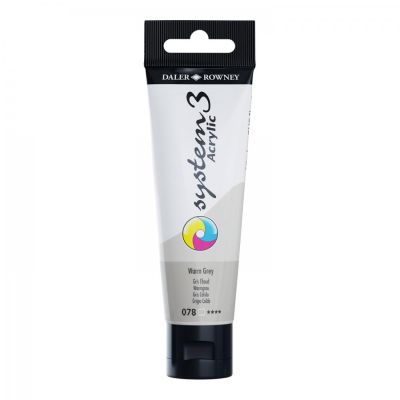 D&R System3 Acrylic 59 ml, Warm grey