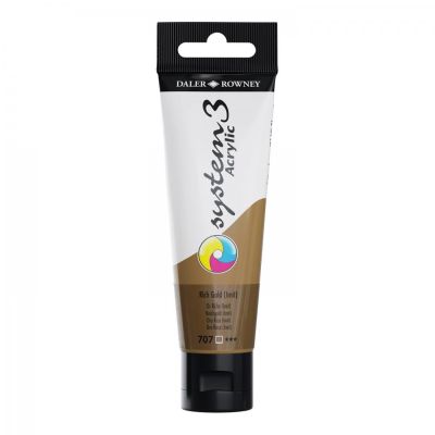 D&R System3 Akryl 59 ml, Rich gold imitation