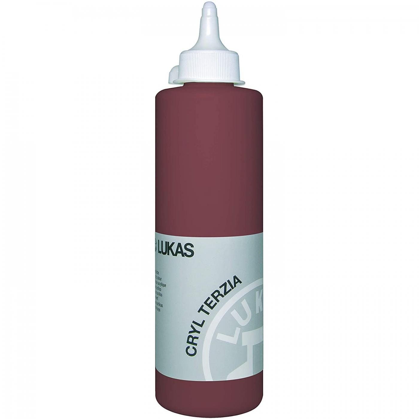 LUKAS akrylová barva TERZIA 500 ml, Burnt Sienna