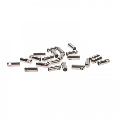 Koncovka kulatá, ocel, 7 x 2,5 mm, otvor 1,5 mm