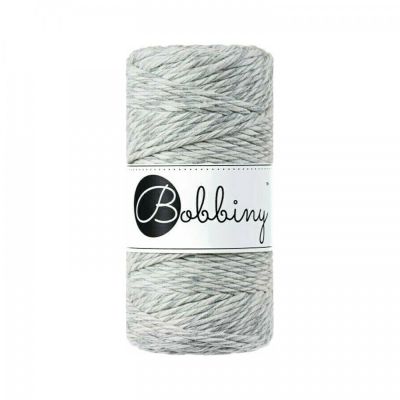 Bobbiny, Macramé točená šňůra, 3 mm, 100 m, Marble