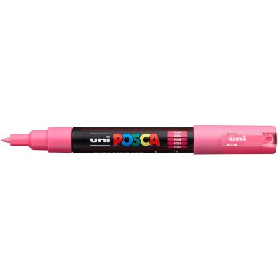 Popisovač Uni Posca PC-1M, 0,7 mm, růžový