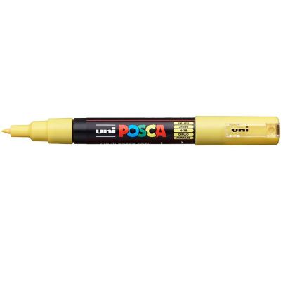 Popisovač Uni Posca PC-1M, 0,7 mm, žlutý