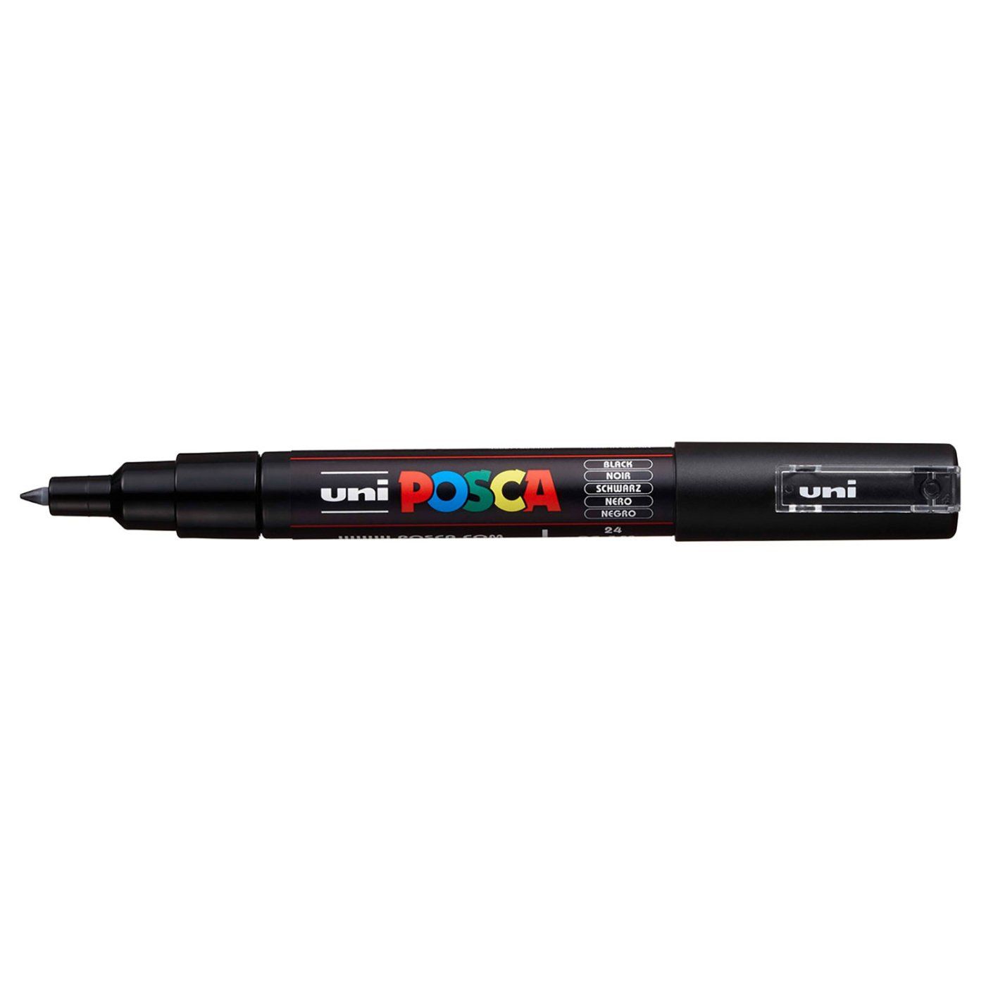 Popisovač Uni Posca PC-1M, 0,7 mm, černá