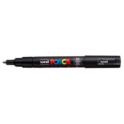 Popisovač Uni Posca  PC-1M, 0,7 mm, černá