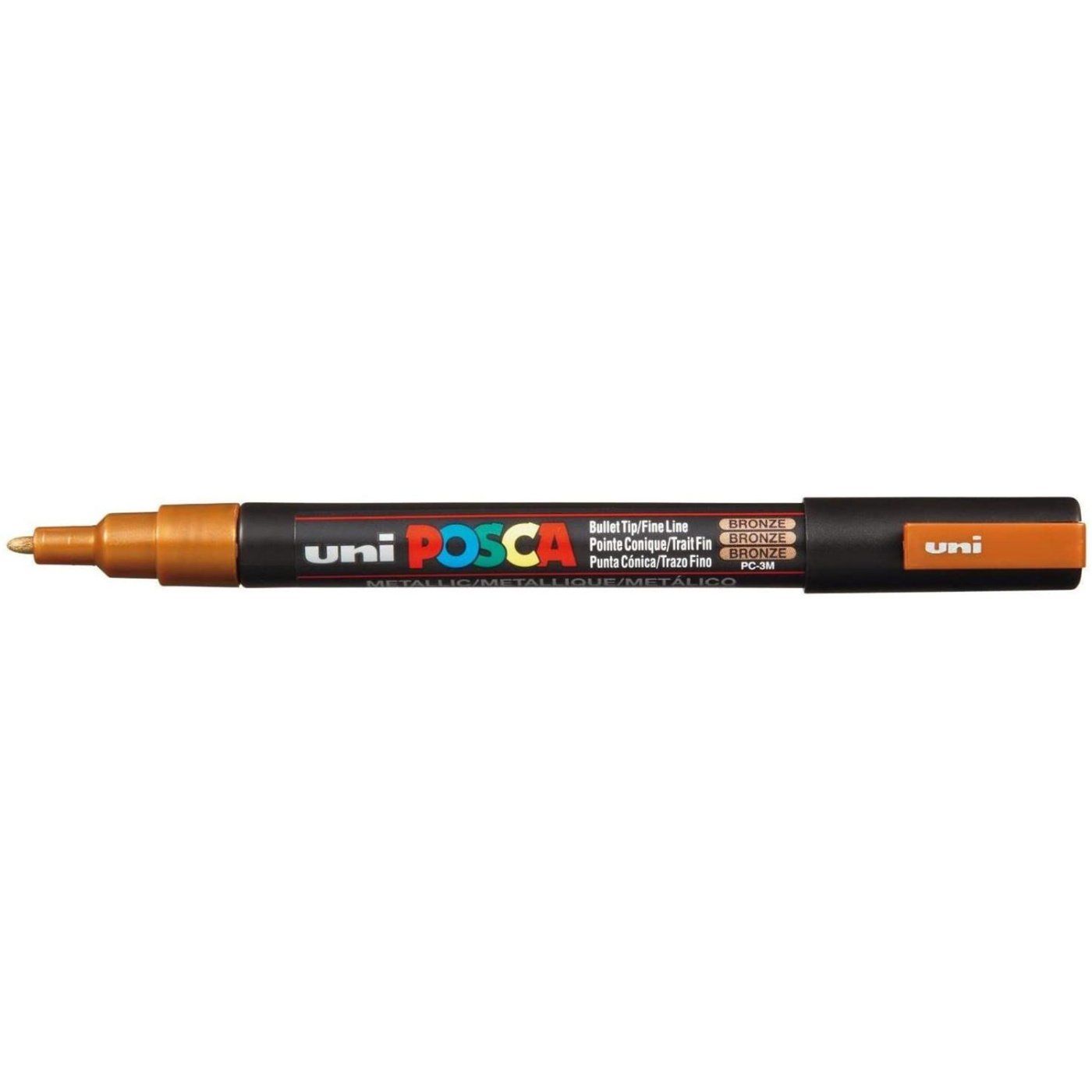 Popisovač Uni Posca PC-3M, 1,3 mm, bronzový