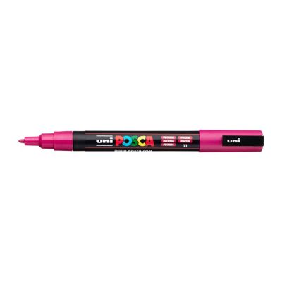 Popisovač Uni Posca PC-3M, 1,3 mm, fuchsia