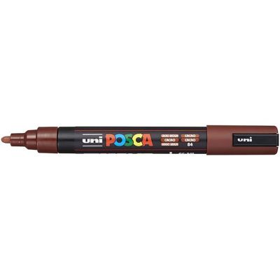 Popisovač Uni Posca PC-5M, 2,5 mm, kakaově hnědý