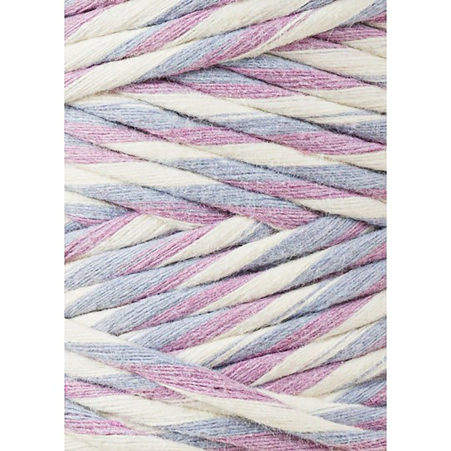 Bobbiny, Macramé točená šňůra, 3 mm, 100 m, Magis Iris