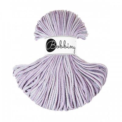 Bobbiny, Macramé pletená šňůra, 3 mm, 100 m, Magic Iris