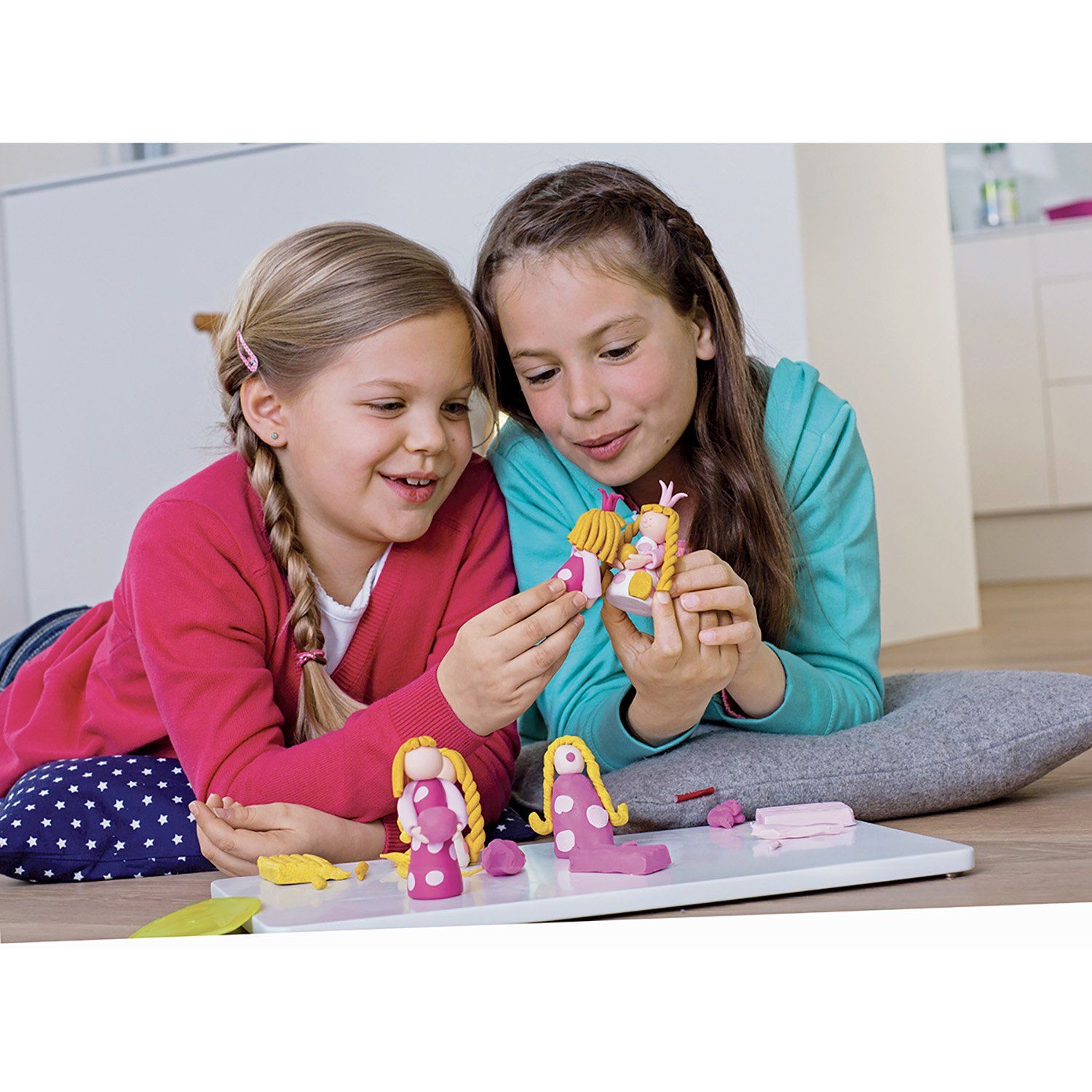 FIMO Kids, 42 g, 112 zlatá se třpytkami