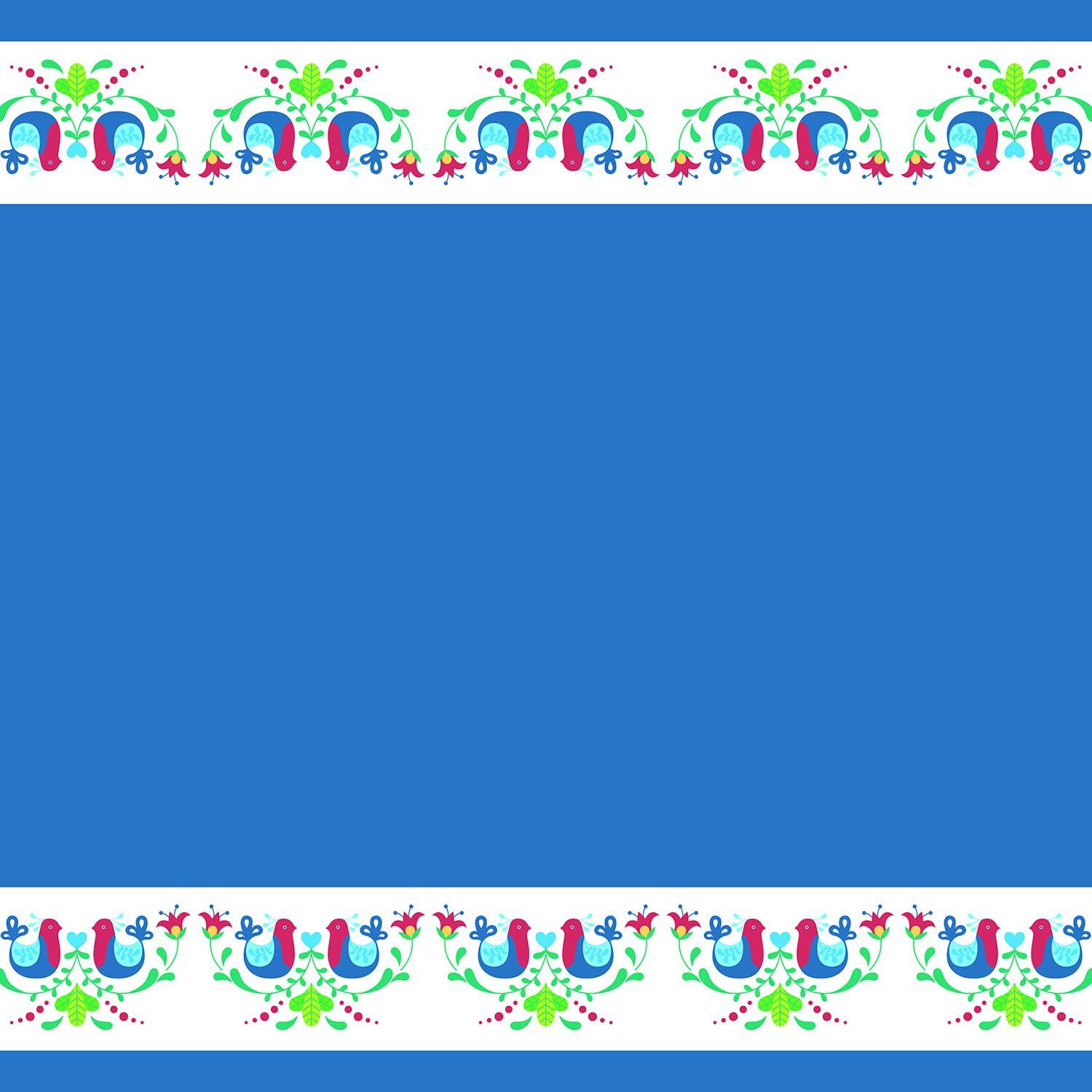 Papír na scrapbooking, Folk, 60 ks, 170 g