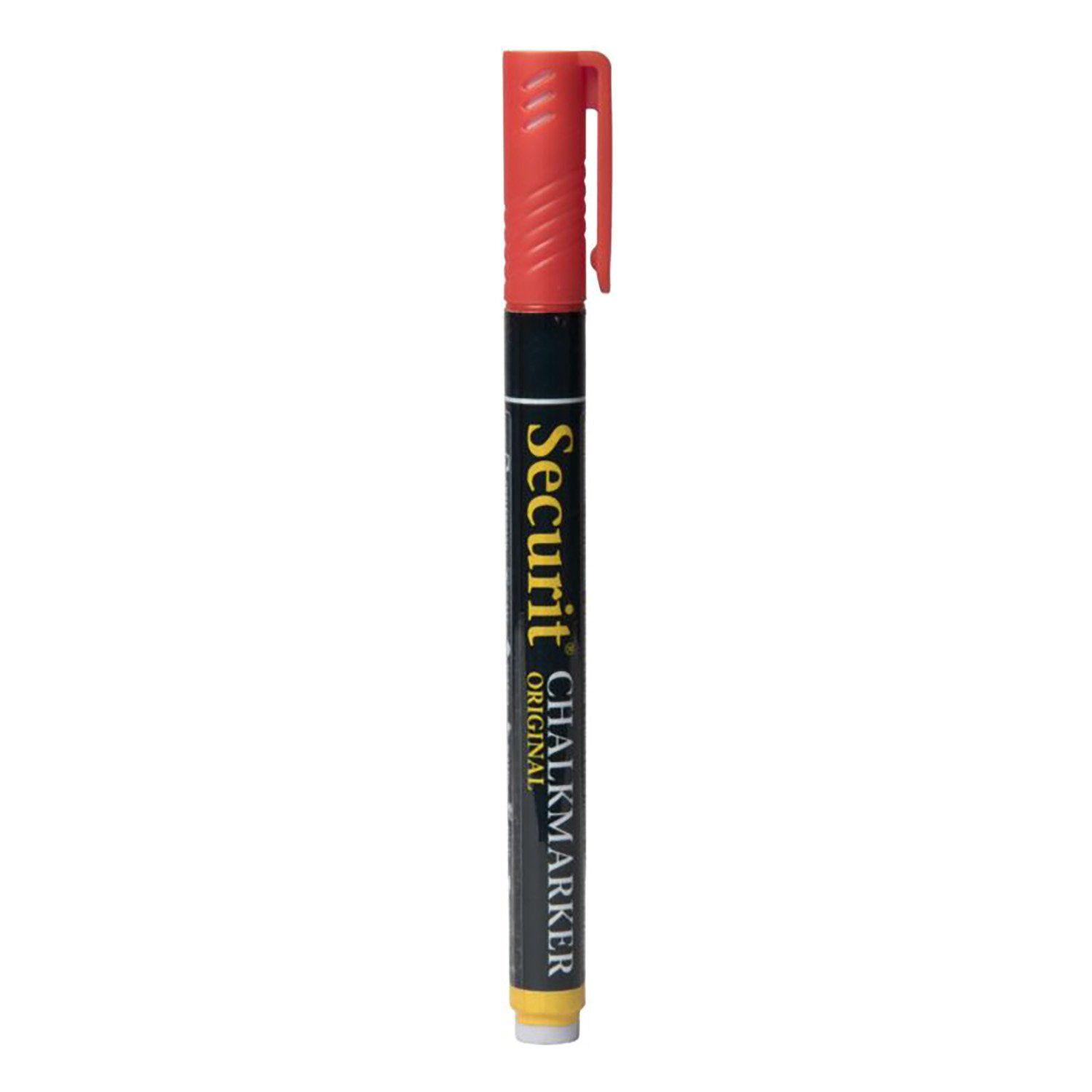 Křídový fix, Securit, hrot 1-2 mm, červená