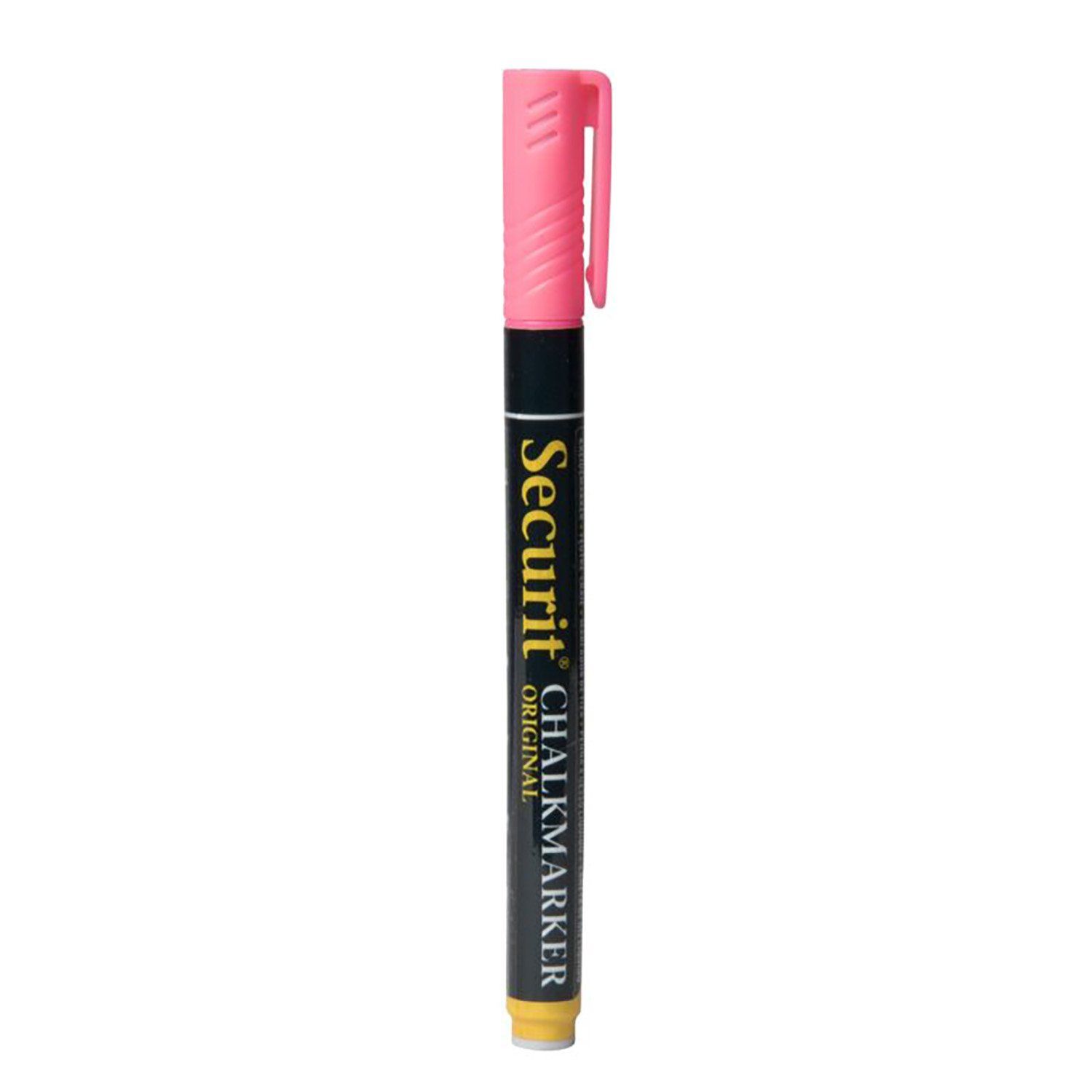 Křídový fix, Securit, hrot 1-2 mm, růžový