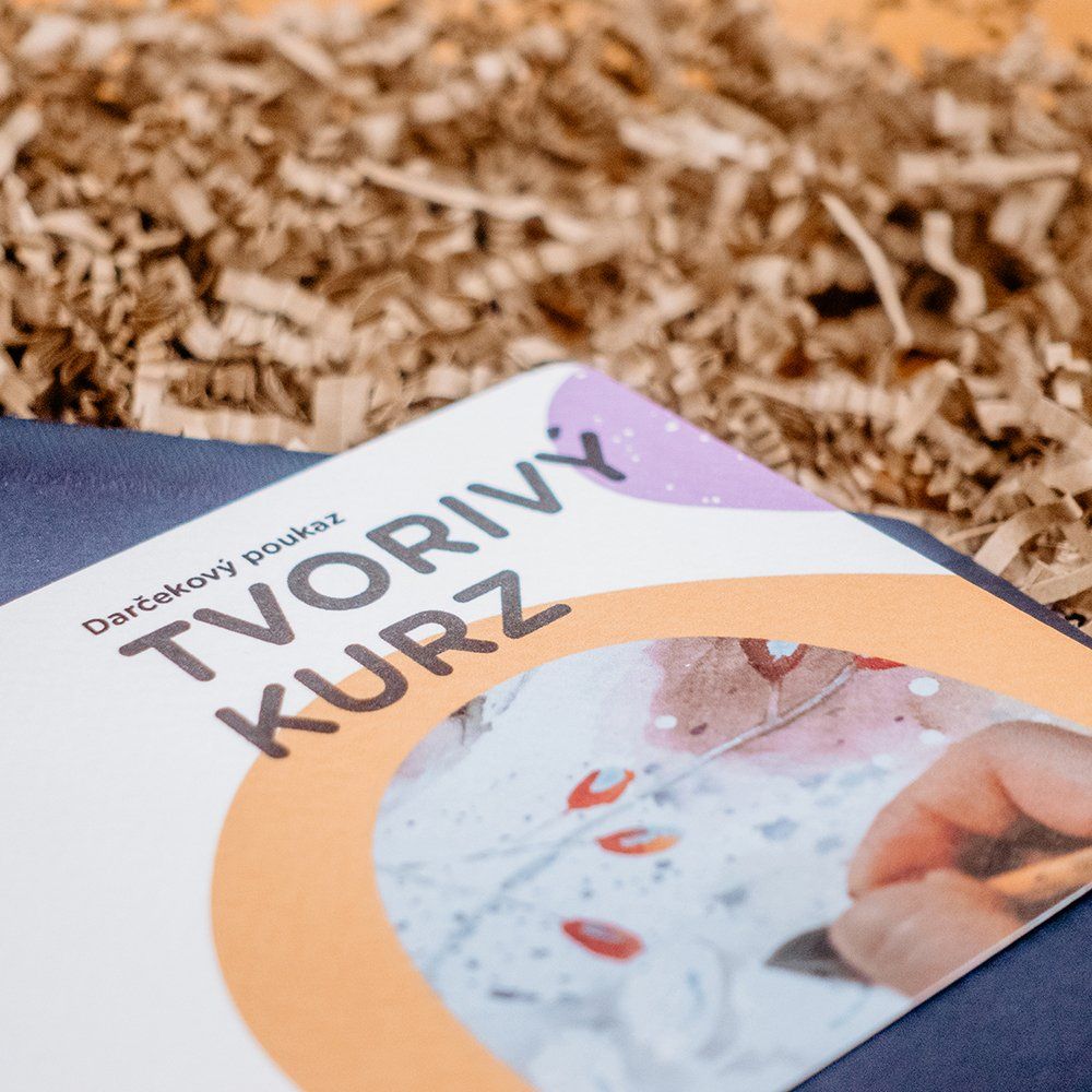 Poukaz na tvůrčí kurz v hodnotě 30 EUR