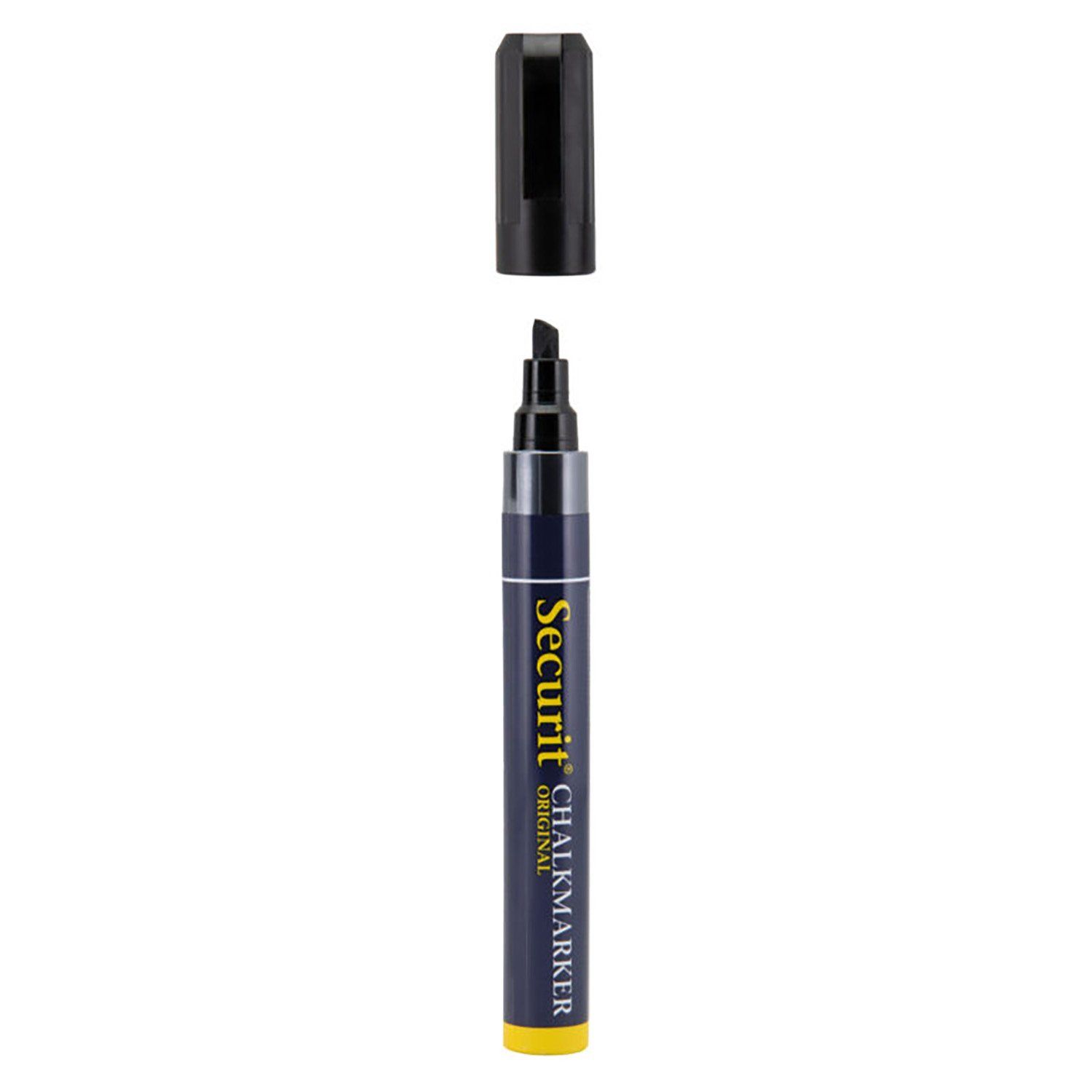 Křídový fix, Securit, hrot 2-6 mm, černá