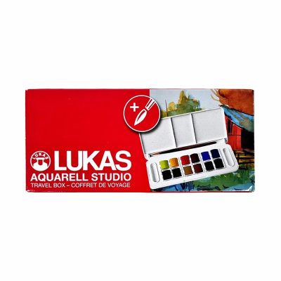 LUKAS Studio, Sada akvarelových barev, 13 ks, plastový box