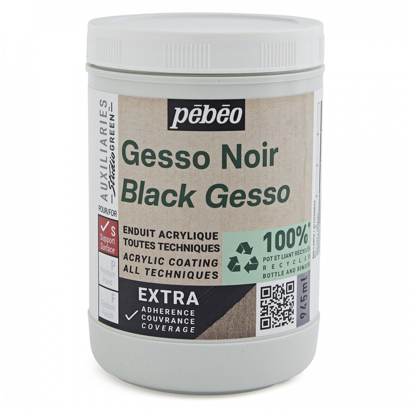 Studio Gesso ECO 945 ml, černé