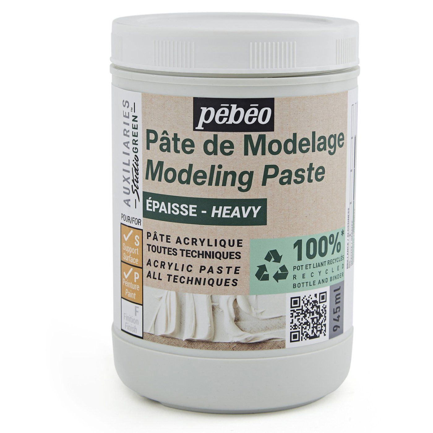 Modelovací pasta Heavy studio ECO, 945 ml