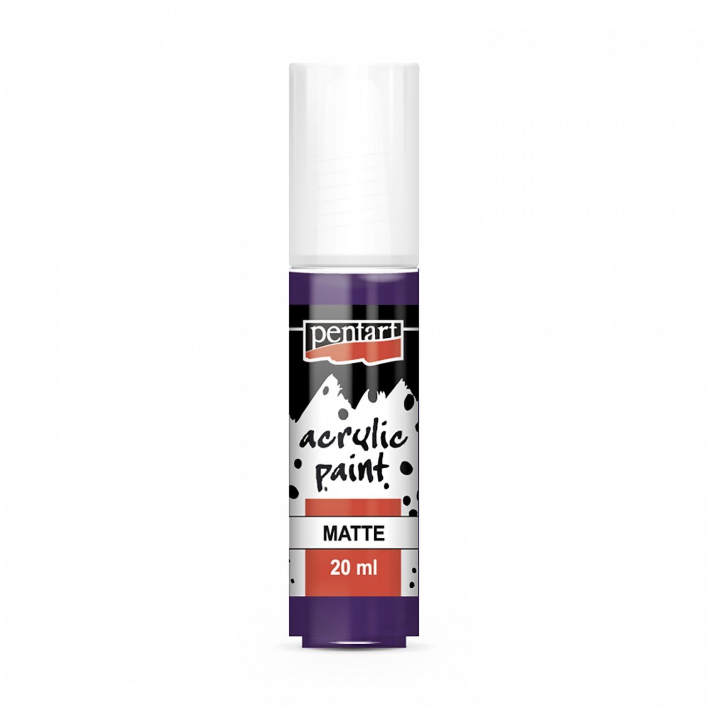 Akrylová barva matná 20 ml, ametyst