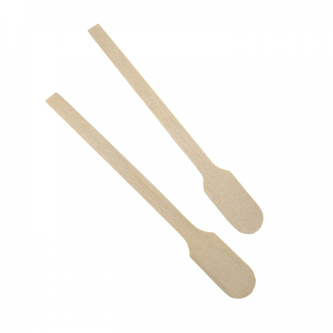 Dřevěná míchací tyč, lopatka, 13 cm, 10 ks