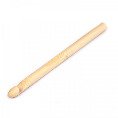 Bambusový háček pro háčkování, velikost 10 mm
