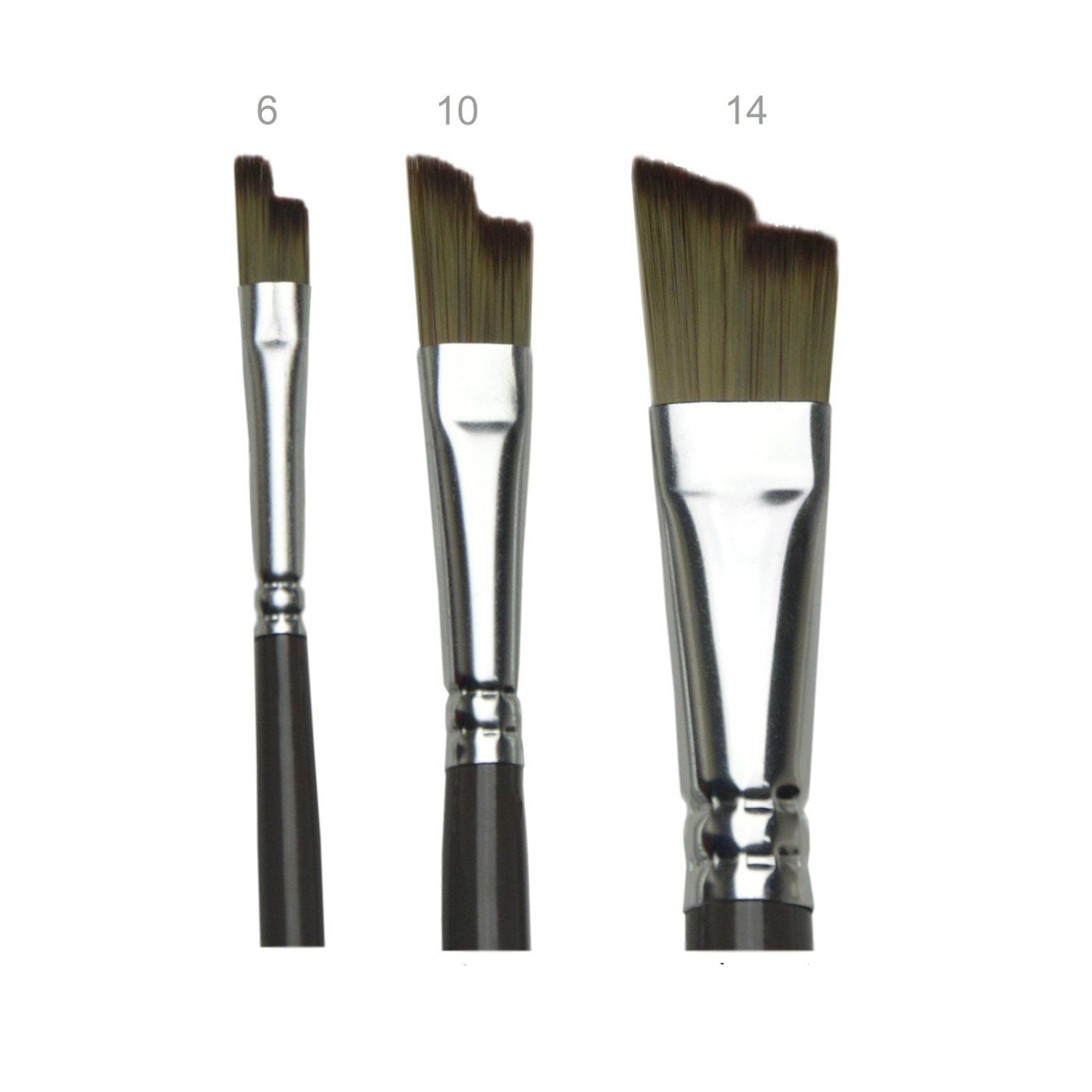 Štětec t-brush 1200, syntetický plochý, seříznutý, n° 14