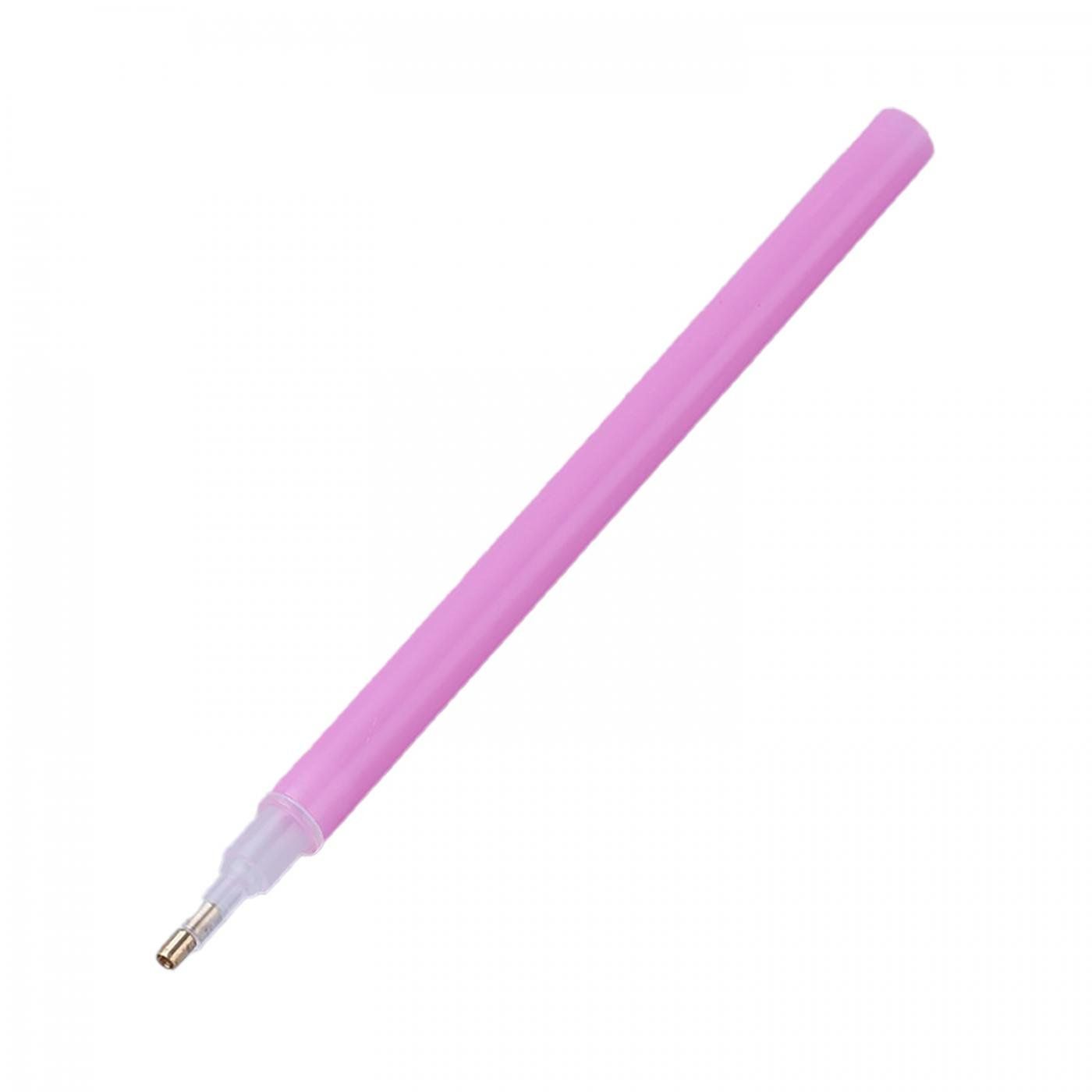 Plastové pero na lepení Diamond dotz, růžové