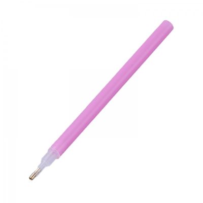 Plastové pero na lepení Diamond dotz, růžové